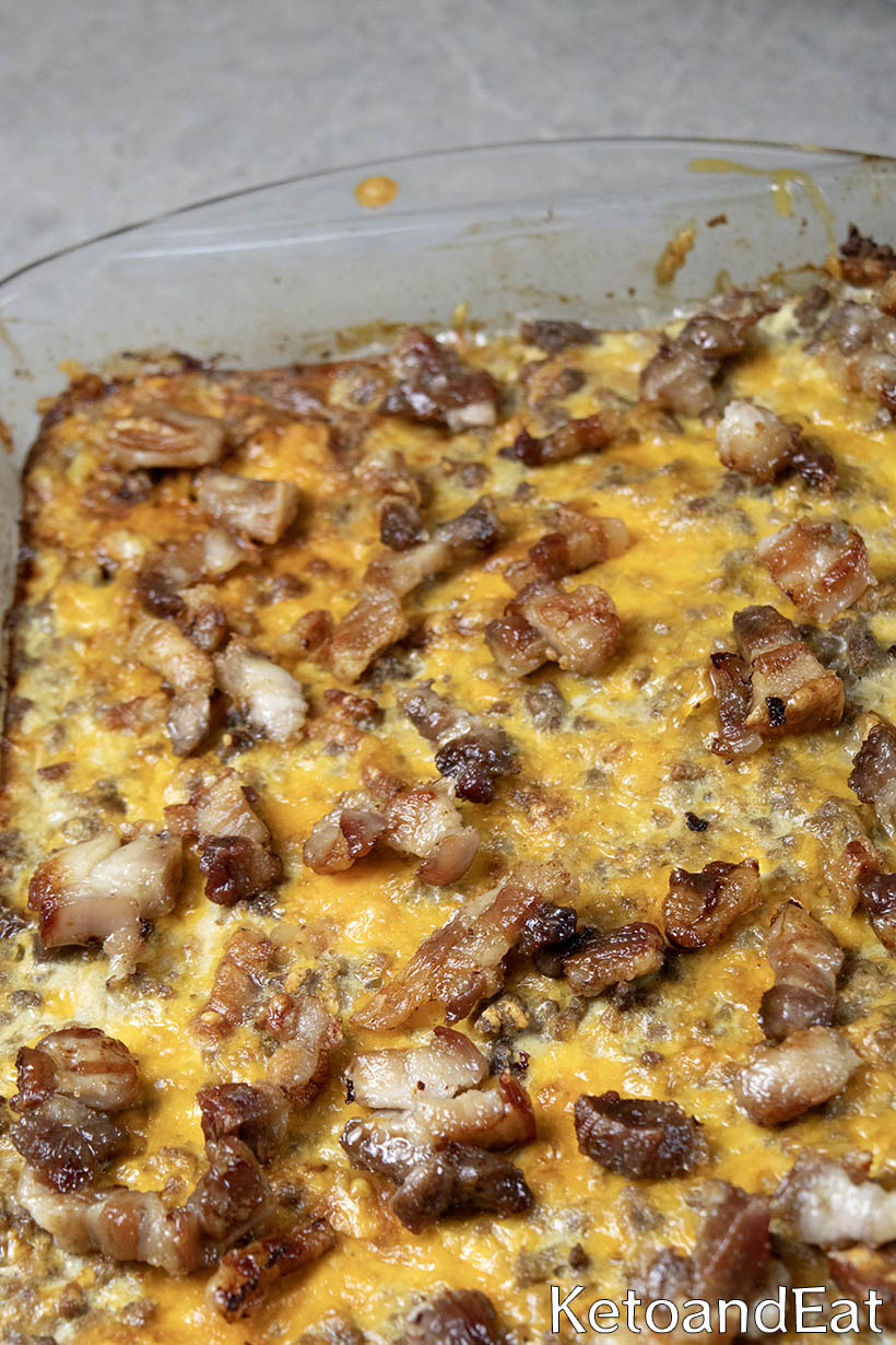 Bacon Cheeseburger Pie