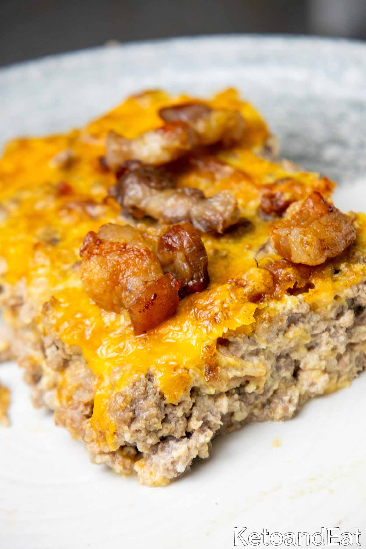 Bacon Cheeseburger Pie