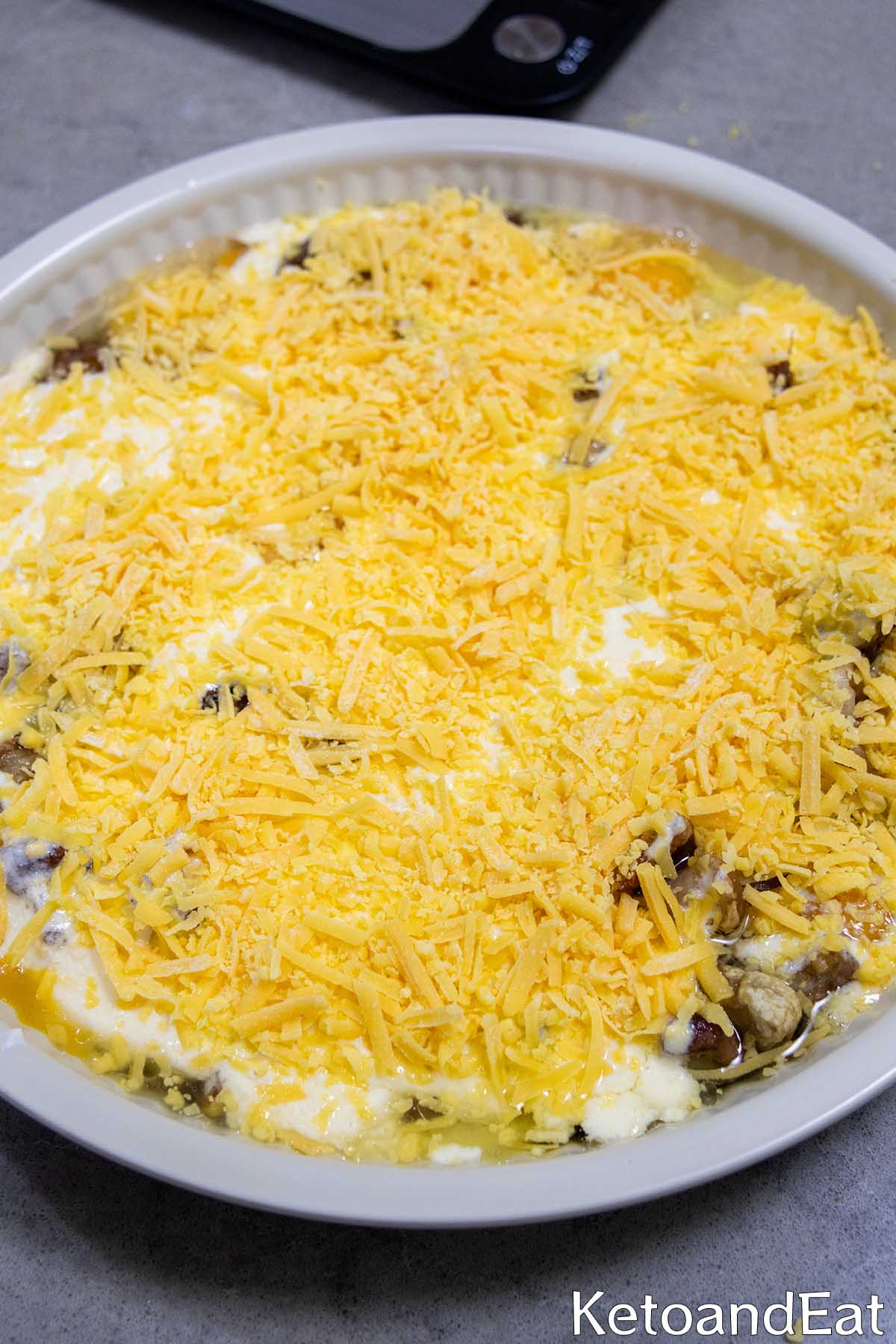 Bacon & Egg Pie