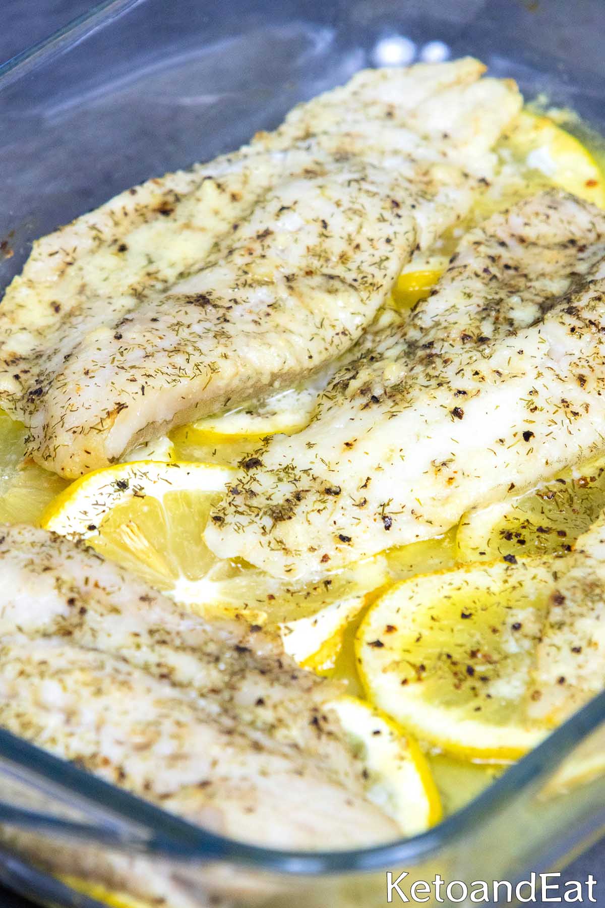 Baked Lemon Butter Cod