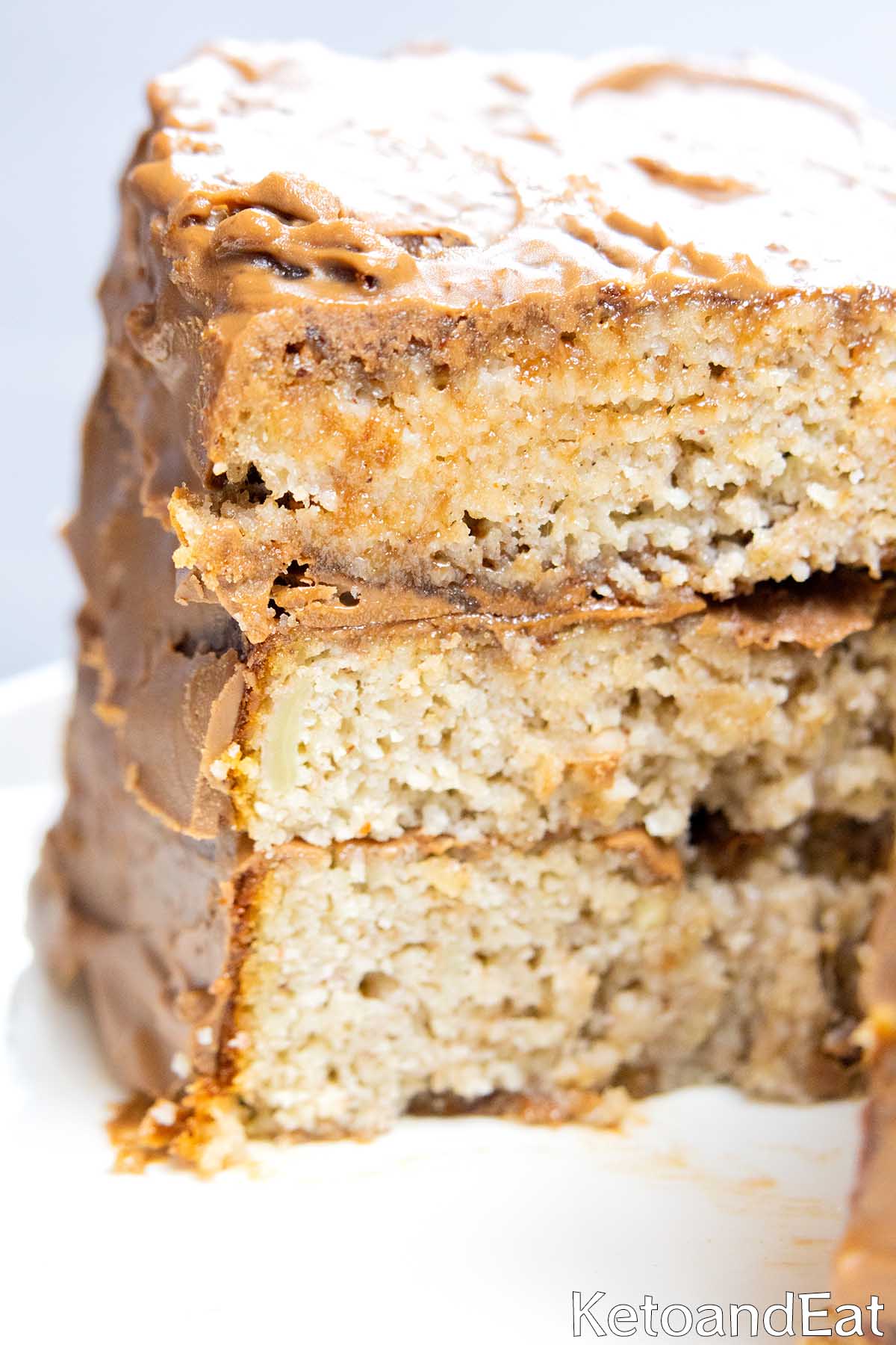 Banana Chocolate Cake 