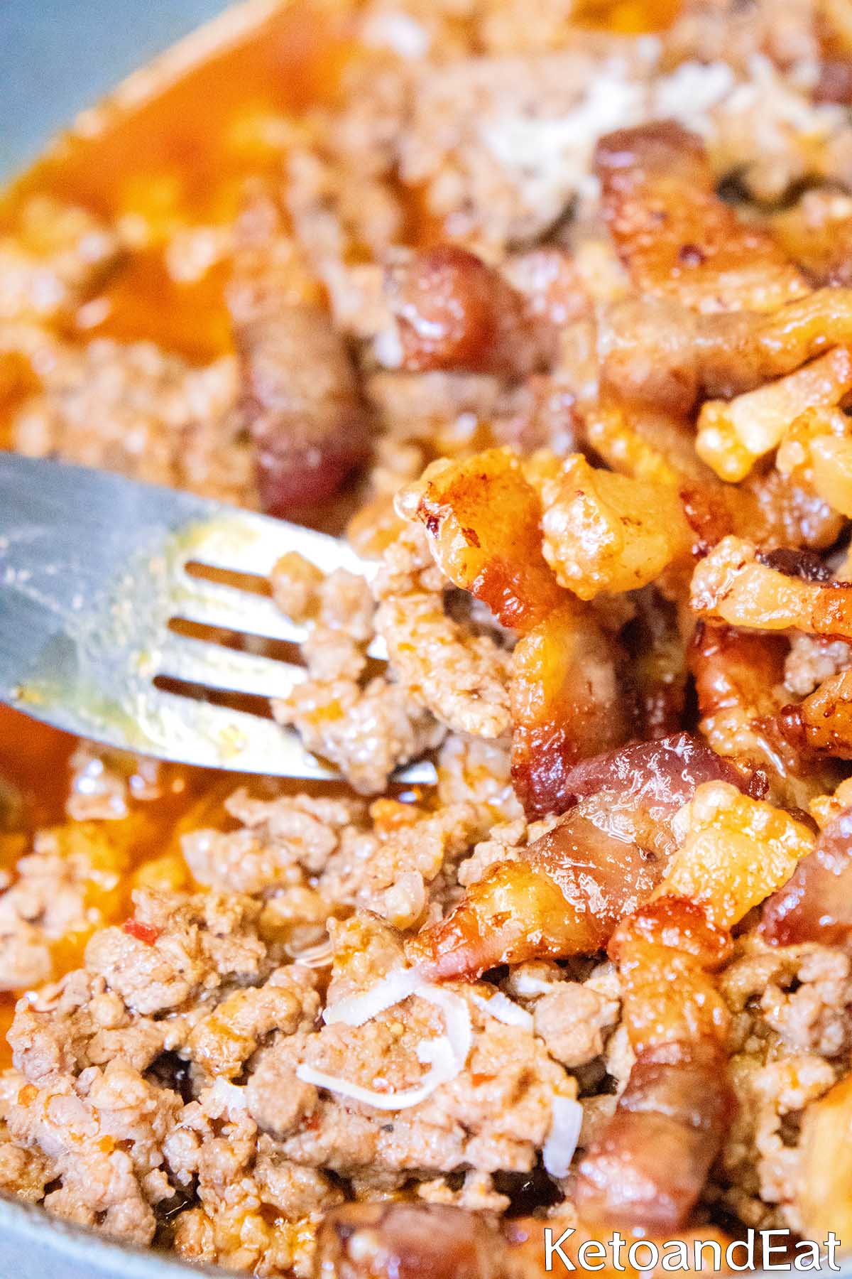 Beef & Bacon Chili 