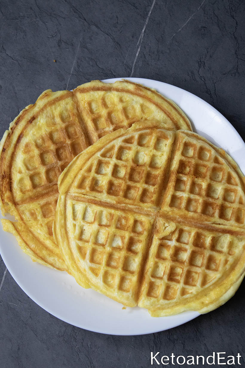 Carnivore 2 Ingredient Waffles