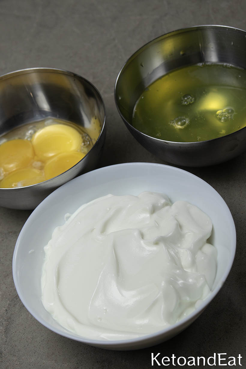 Carnivore 2 Ingredient Yogurt Cake Ingredients