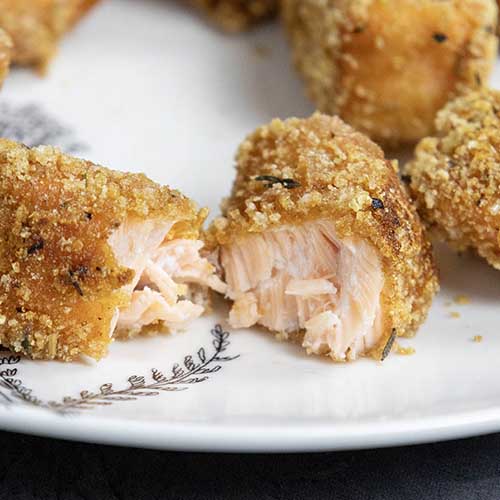 Carnivore Air Fryer Salmon Nuggets