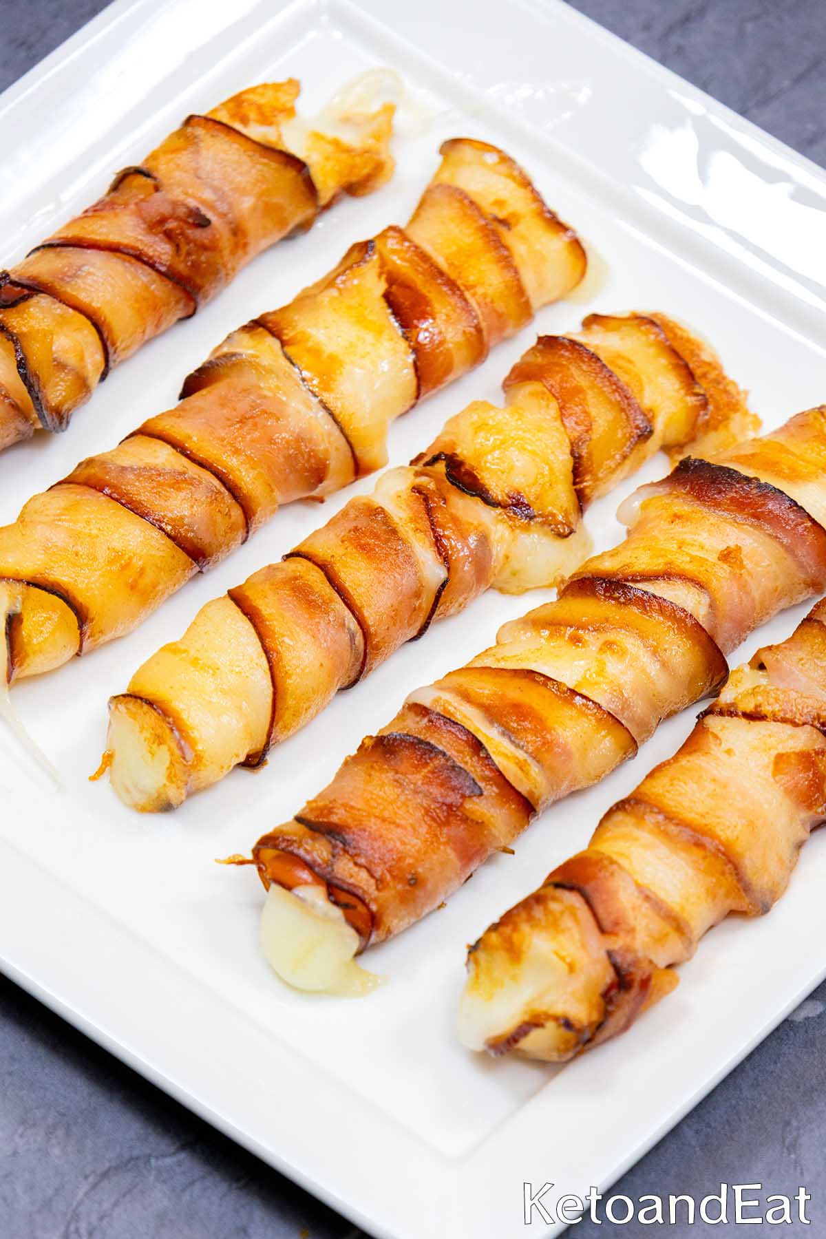 Carnivore Bacon Cheese Sticks