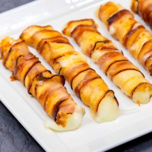 Carnivore Bacon Cheese Sticks