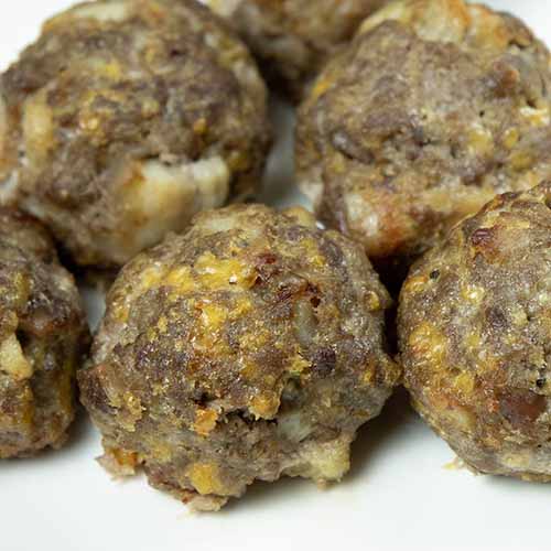 Carnivore Bacon Cheeseburger Meatballs