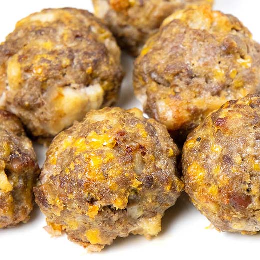 Carnivore Bacon Cheeseburger Meatballs