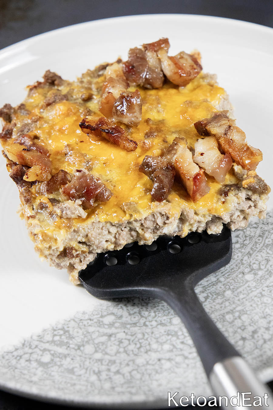Carnivore Bacon Cheeseburger Pie