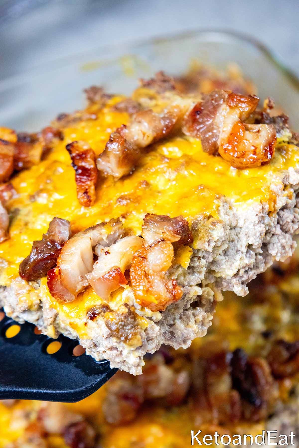 Carnivore Bacon Cheeseburger Pie 