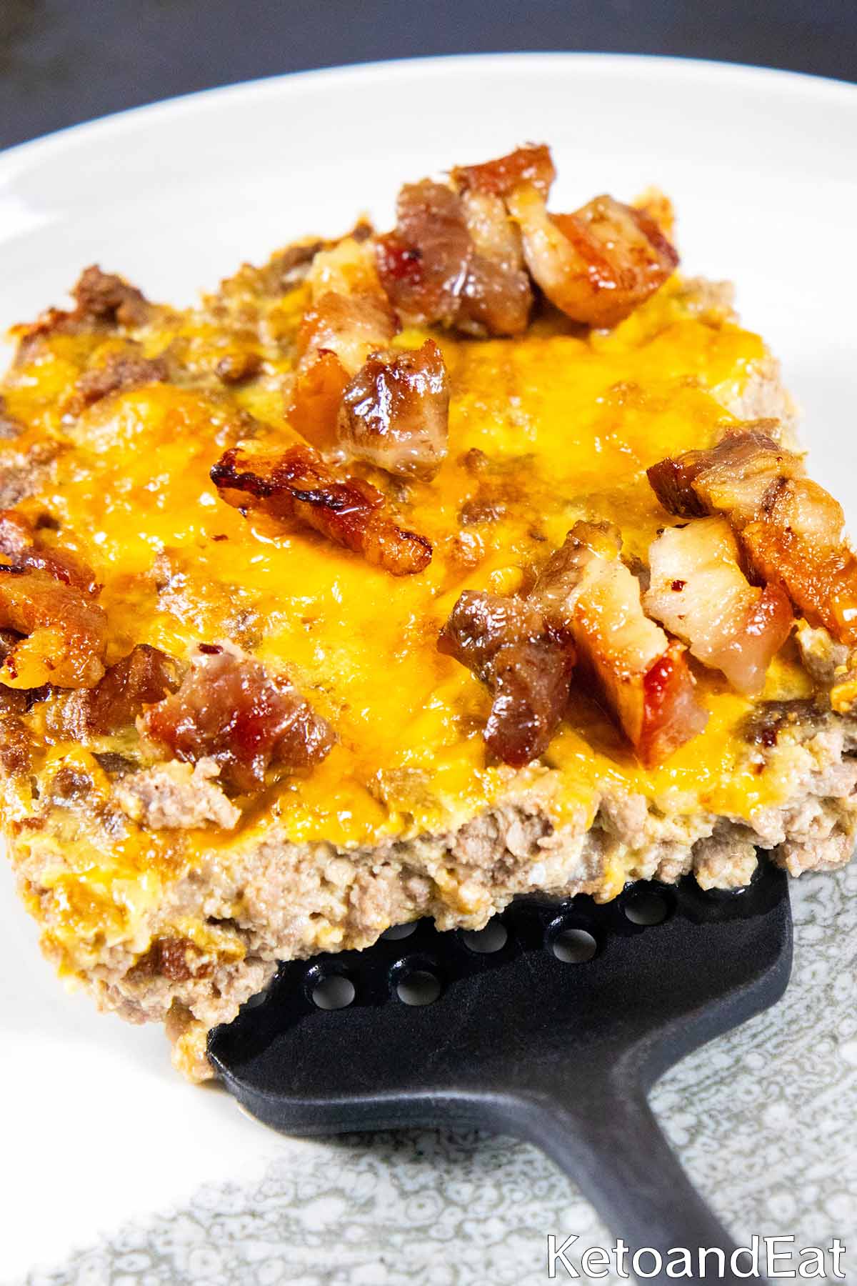 Carnivore Bacon Cheeseburger Pie Recipe