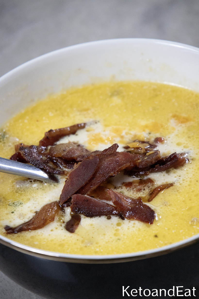 Carnivore Bacon Cheeseburger Soup