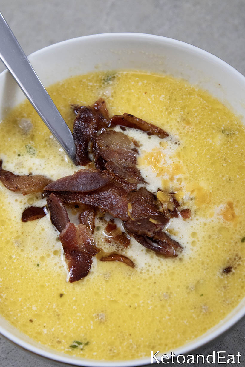 Carnivore Bacon Cheeseburger Soup Recipe