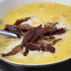 Carnivore Bacon Cheeseburger Soup
