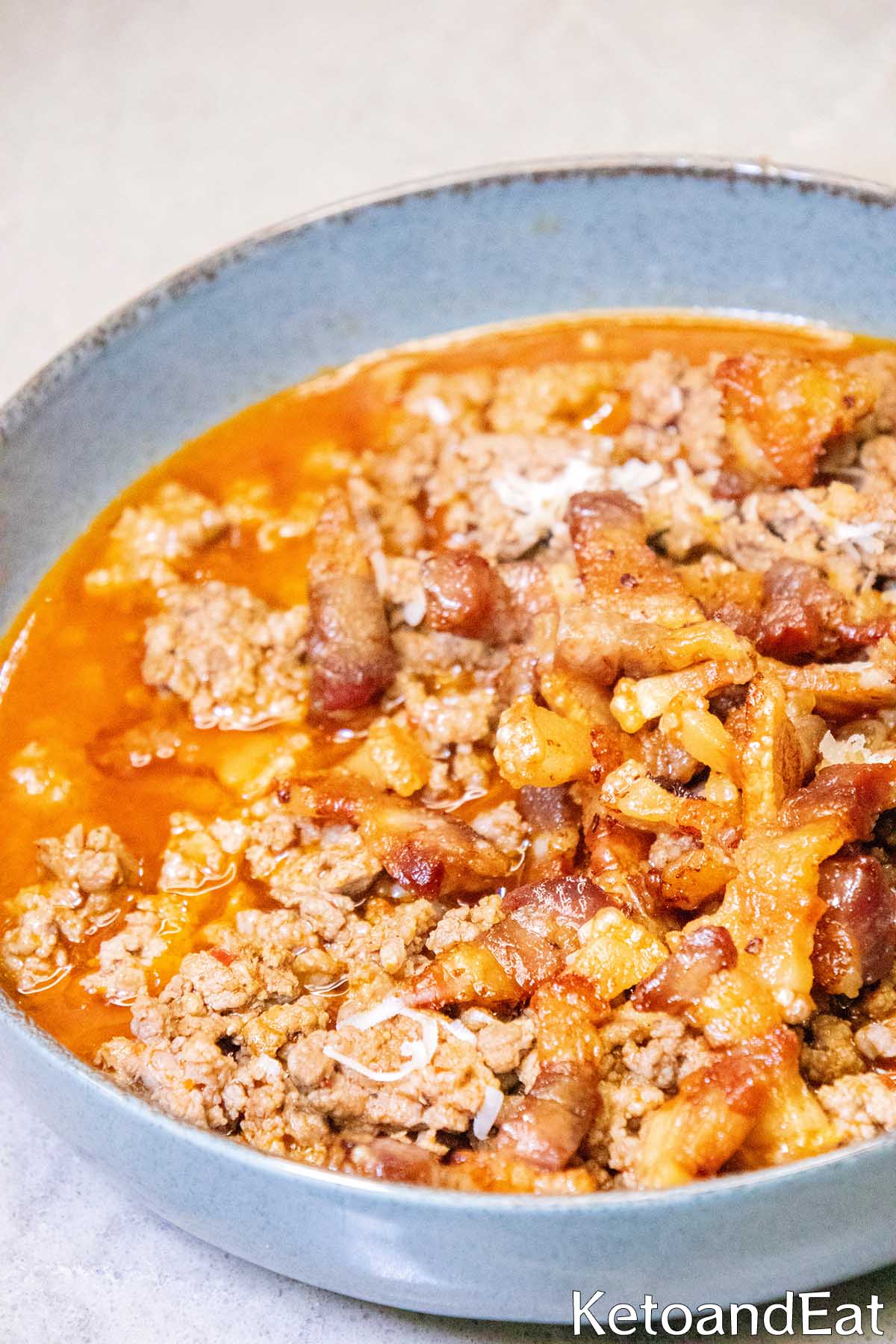 Carnivore Bacon Chili