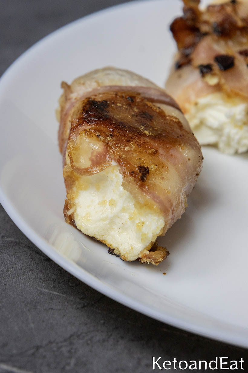 Carnivore Bacon Cream Cheese Rolls