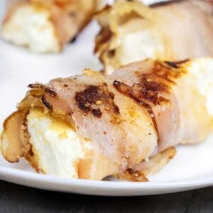 Carnivore Bacon Cream Cheese Rolls