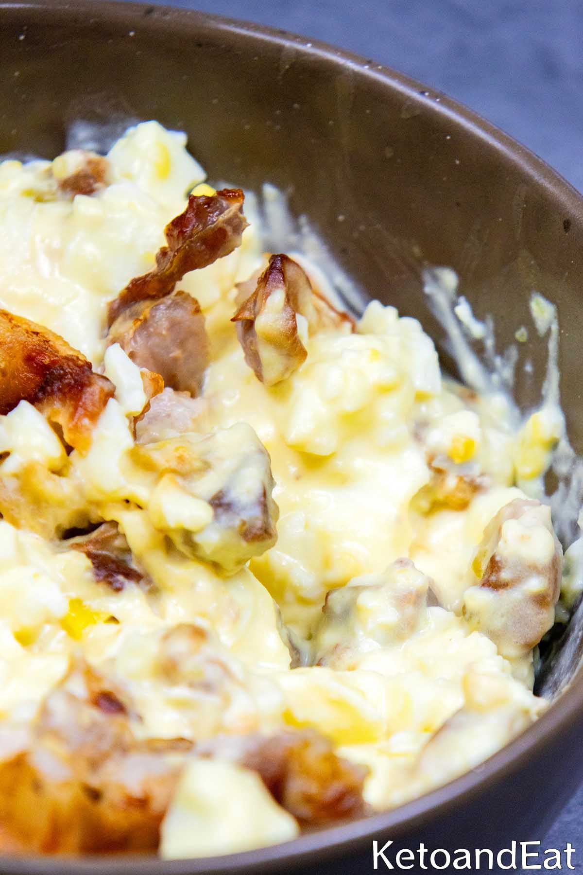 Carnivore Bacon Egg Salad Recipe