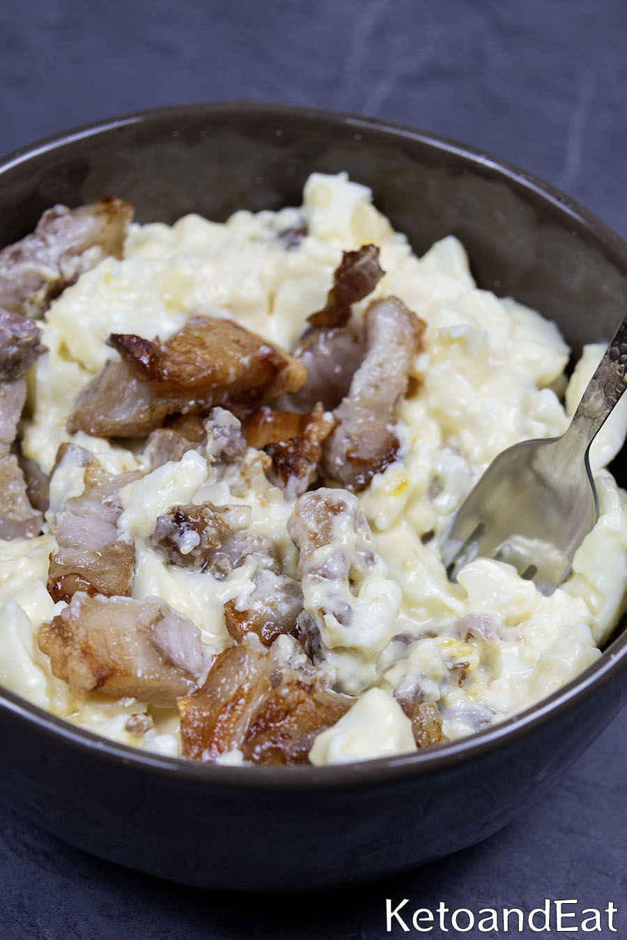Carnivore Bacon Egg Salad