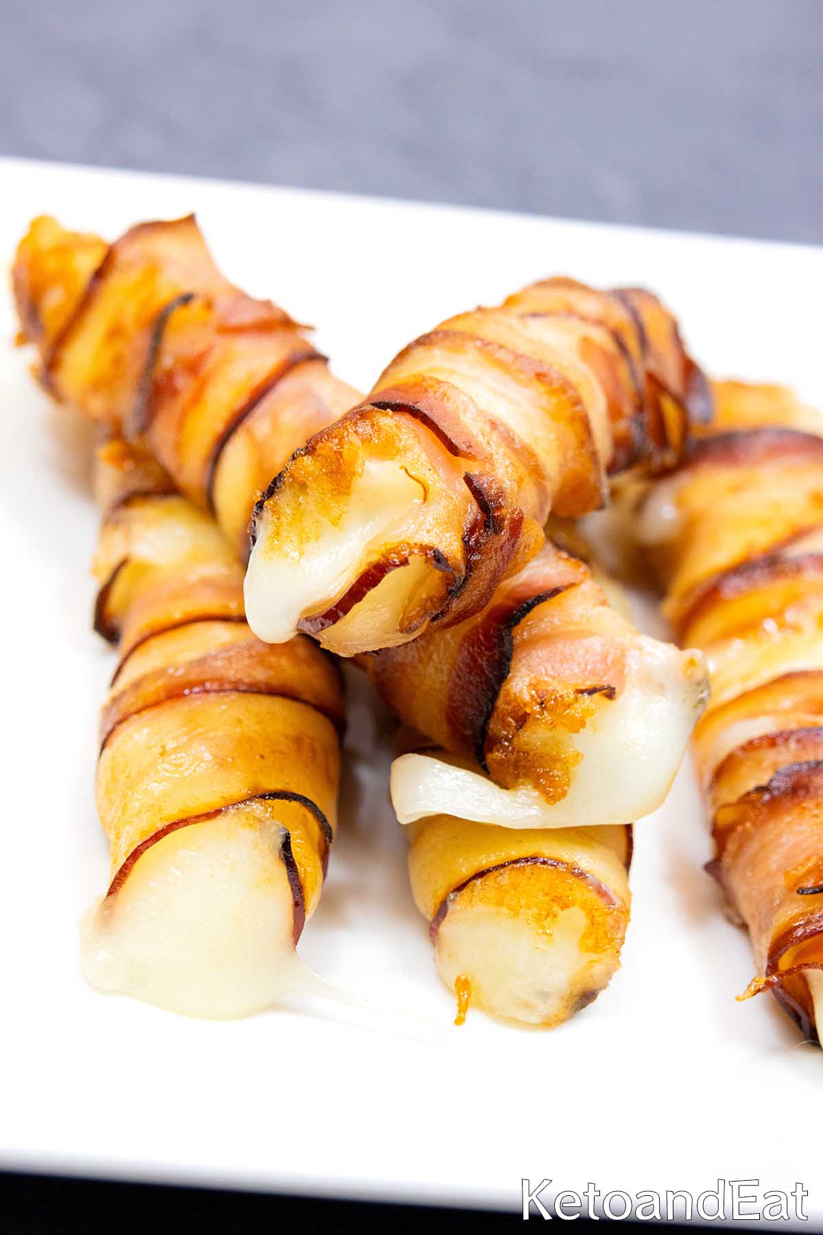 Carnivore Bacon Mozzarella Sticks Recipe