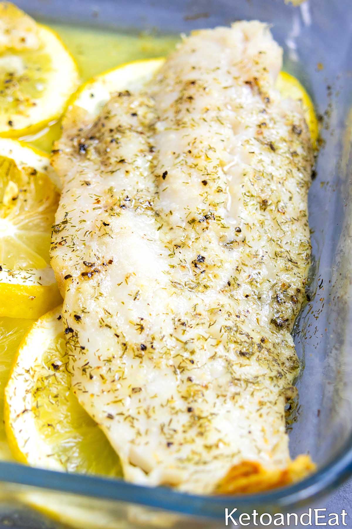 Carnivore Baked Lemon Butter Cod