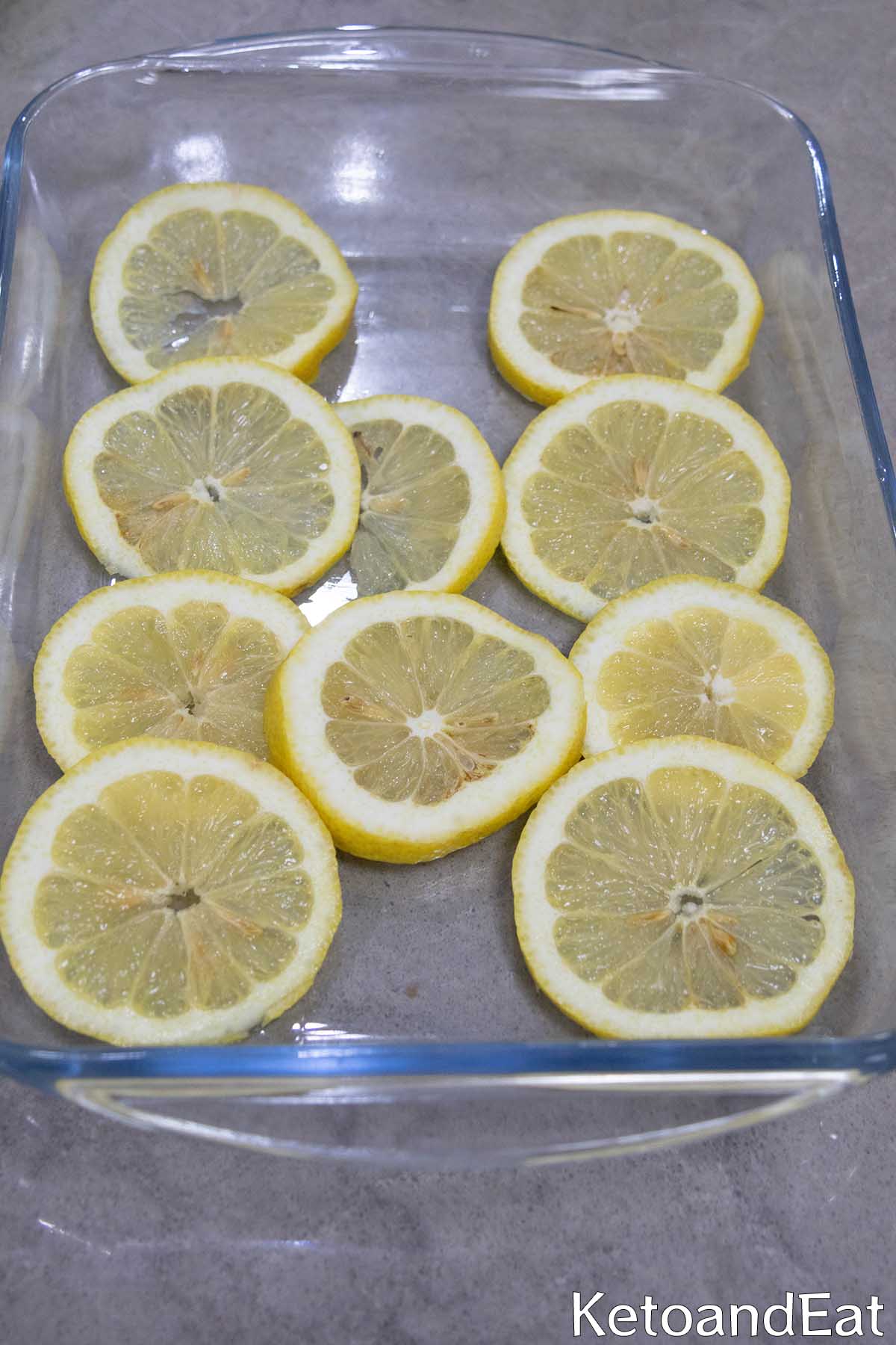 Carnivore Baked Lemon Butter Cod Step 2
