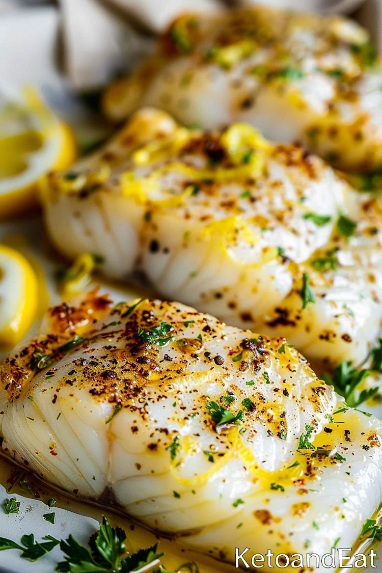 Carnivore Baked Lemon Butter Cod-image