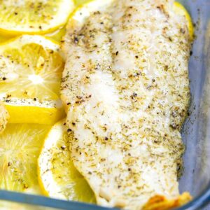 Carnivore Baked Lemon Butter Cod