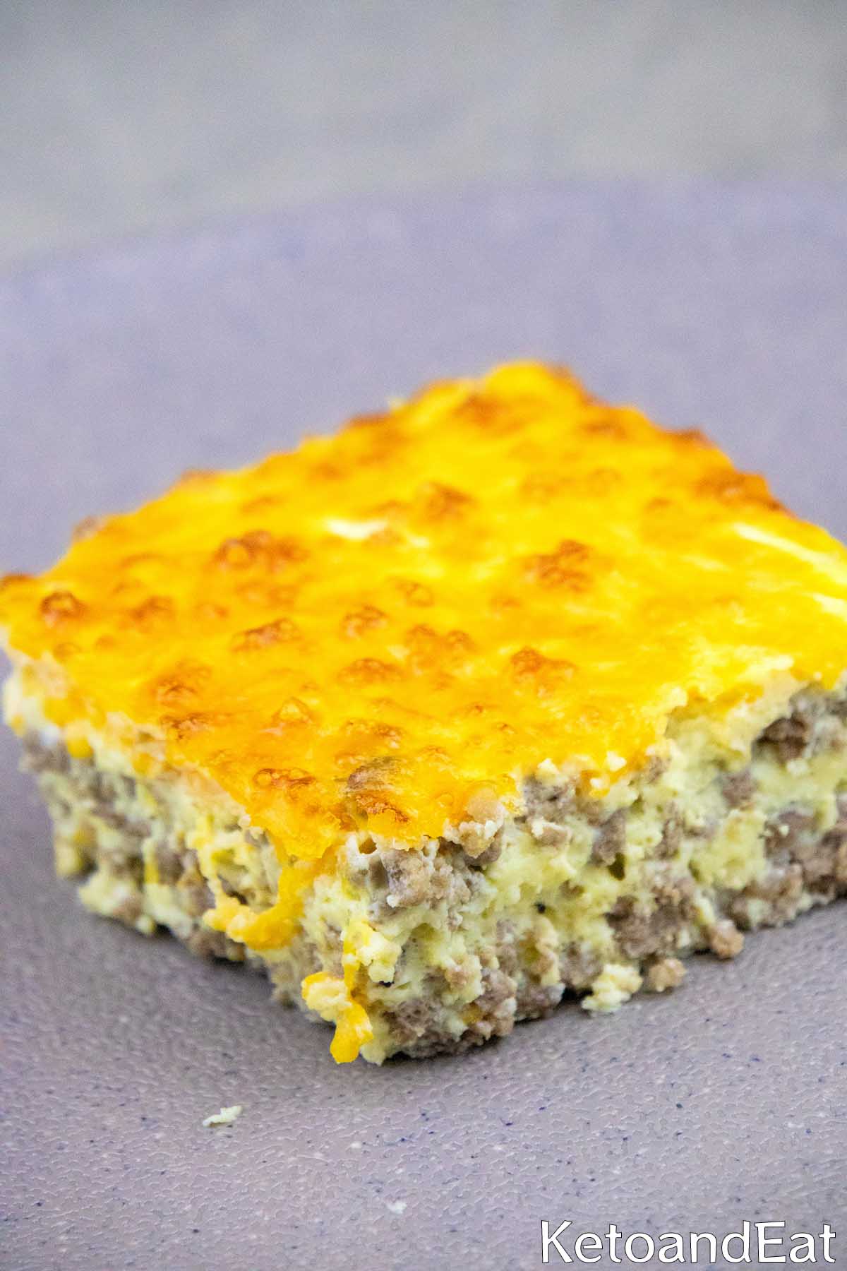Carnivore Beef & Egg Casserole
