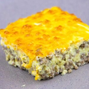 Carnivore Beef & Egg Casserole