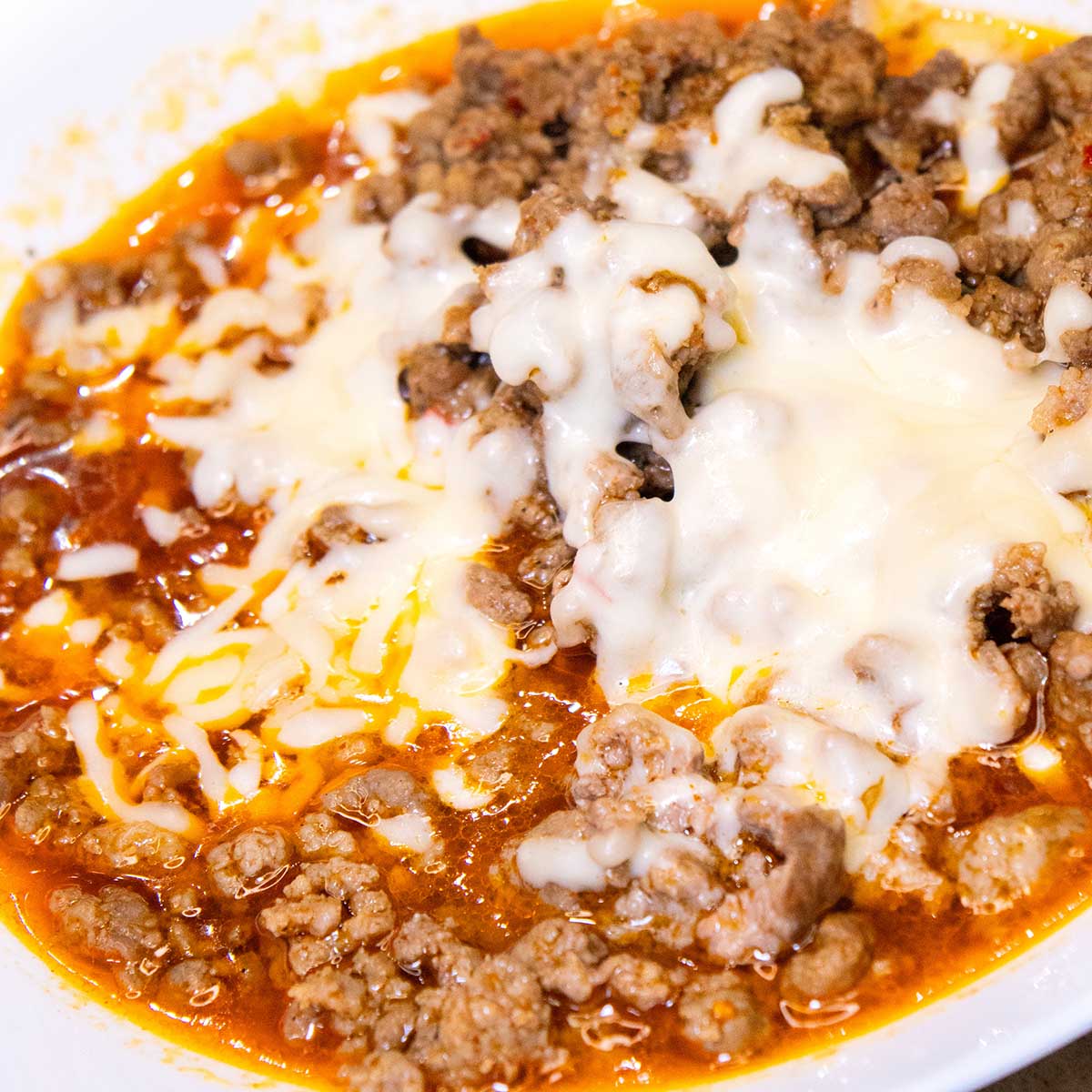 Carnivore Beef & Smoked Gouda Chili