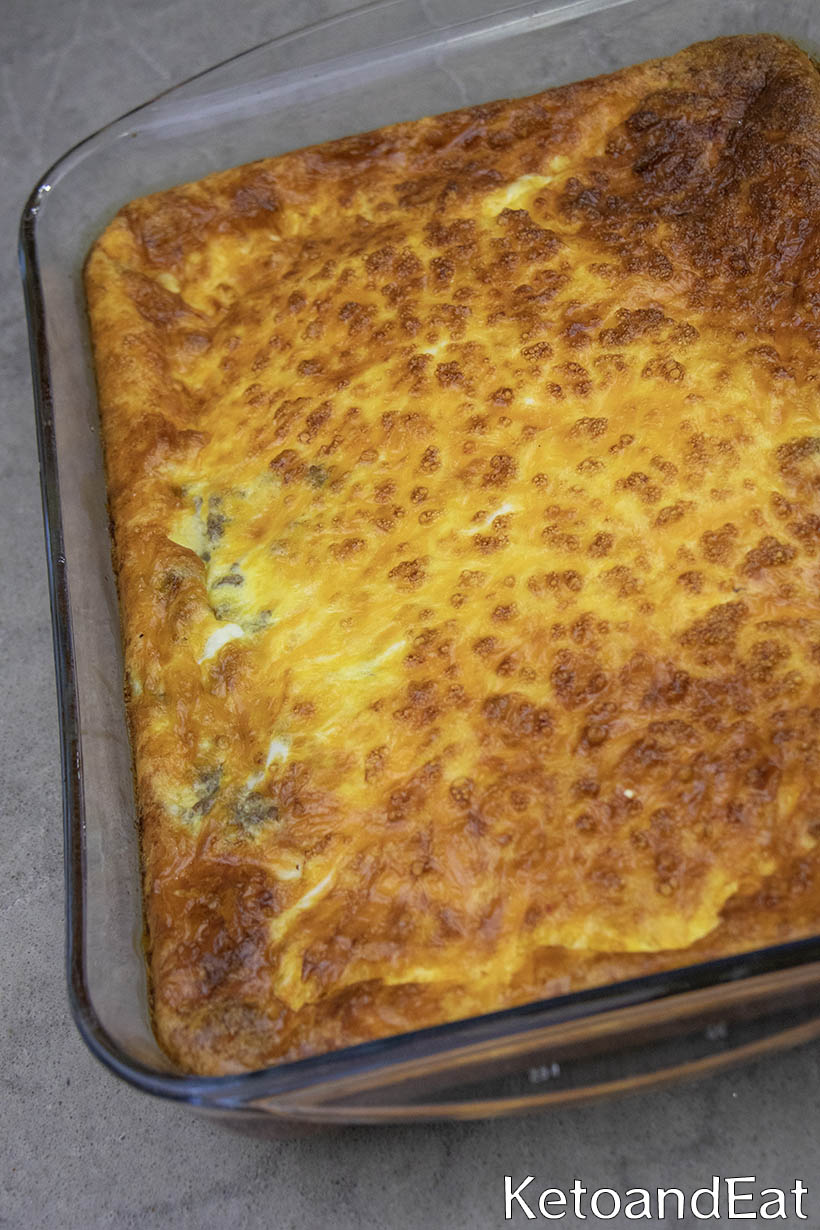 Carnivore Breakfast Casserole