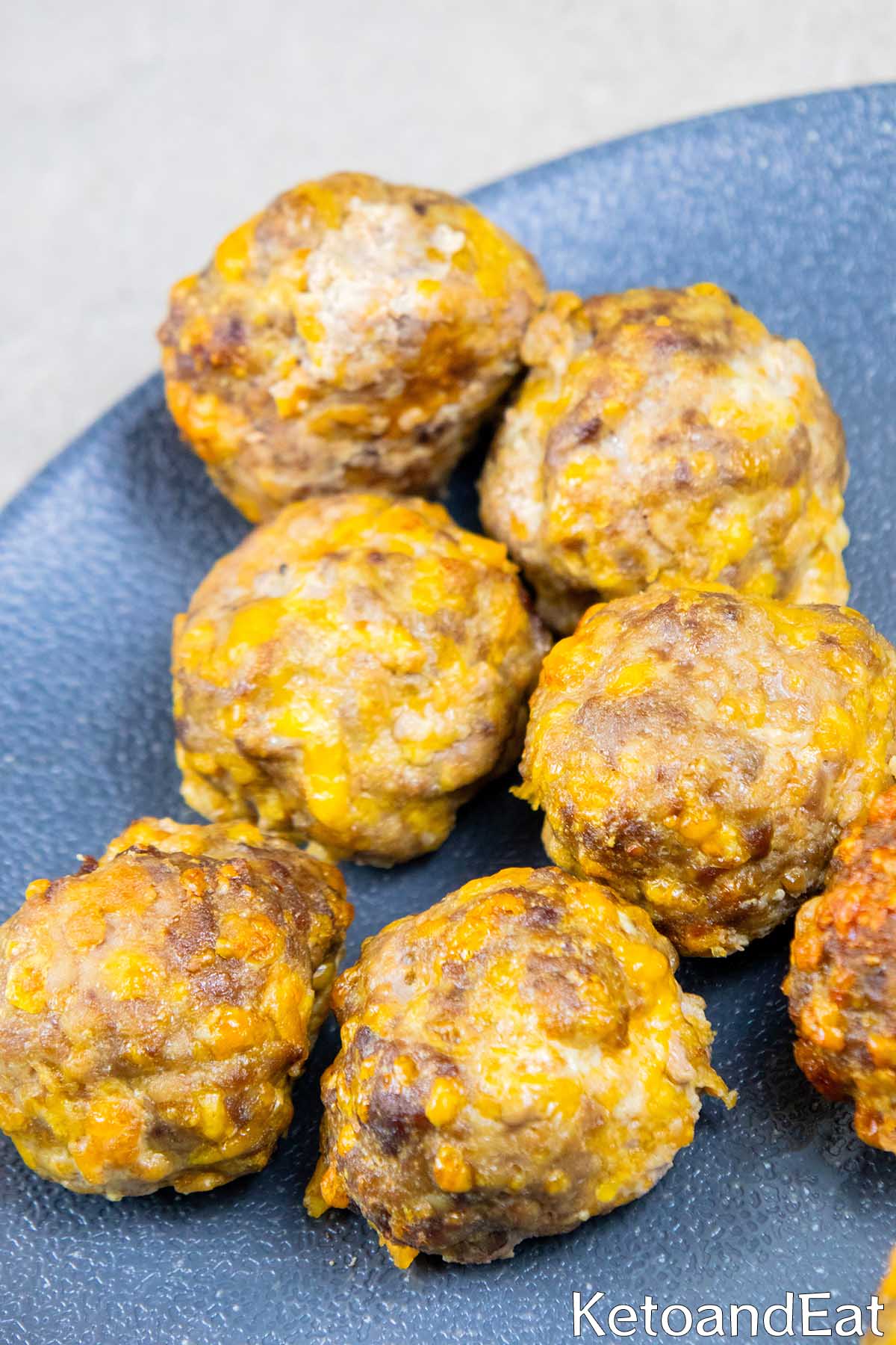 Carnivore Breakfast Cheesy Meatballs Recipe