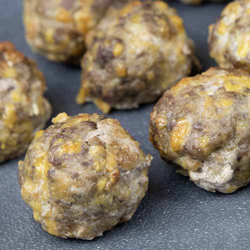 Carnivore Breakfast Cheesy Meatballs