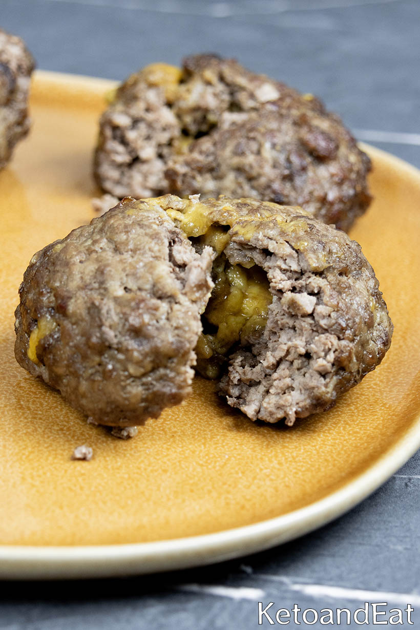 Carnivore Butter Burgers Inside