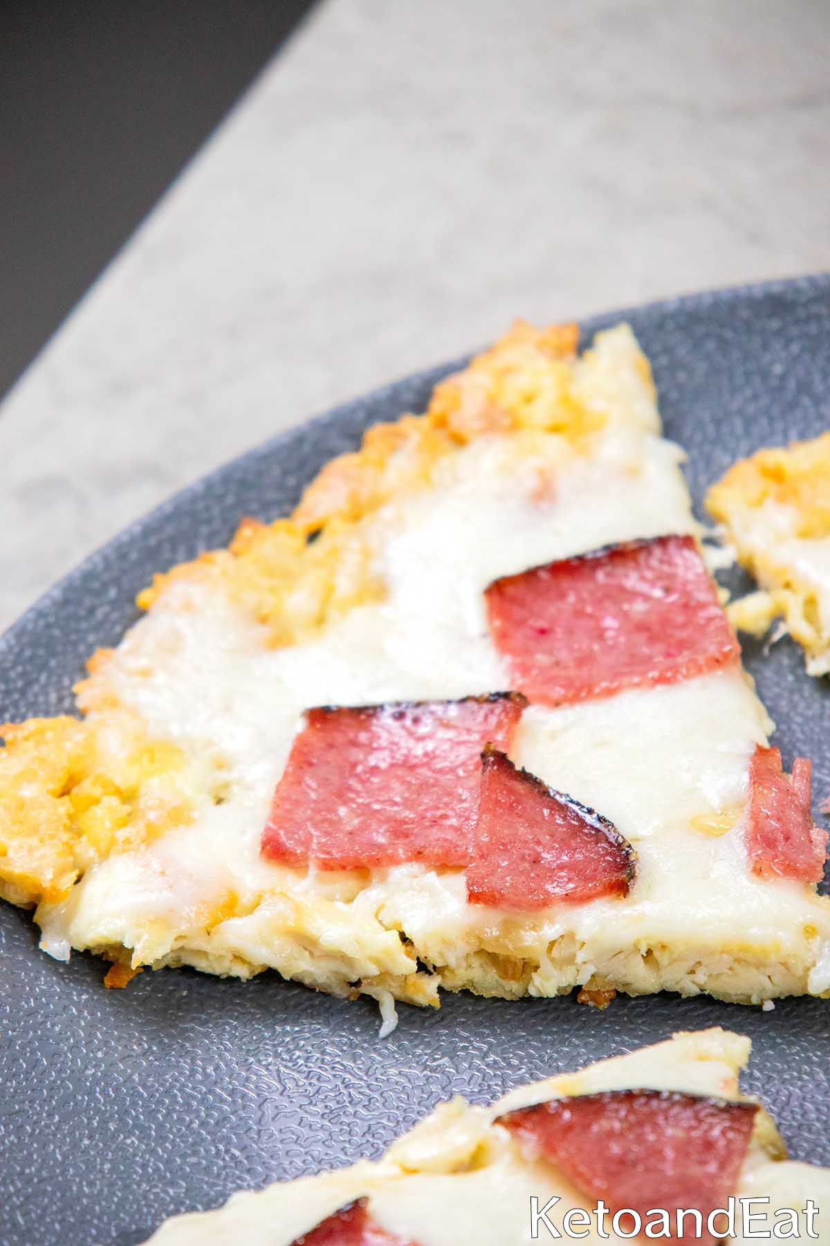 Carnivore Canned Chicken Pizza Crust Recipe