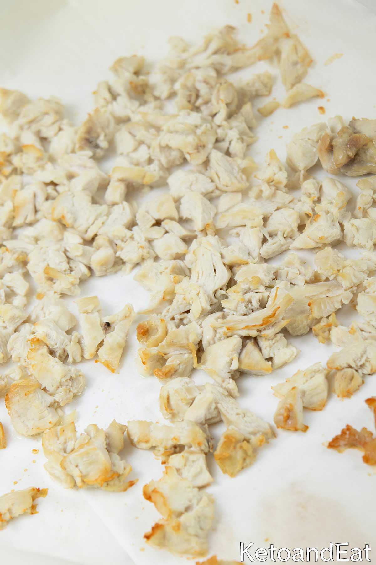 Carnivore Canned Chicken Pizza Crust Step 2