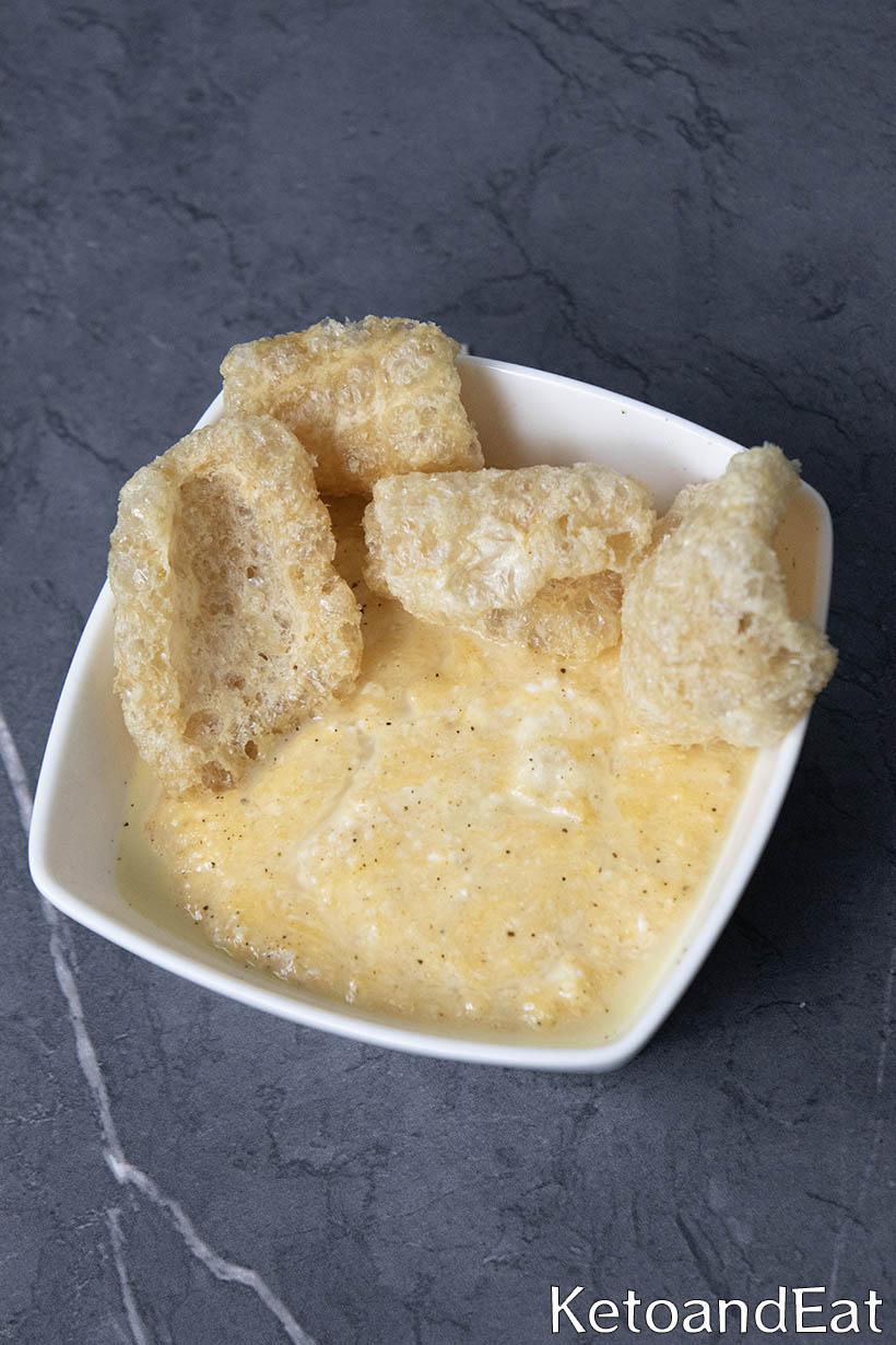 Carnivore Cheddar Cheese Dip
