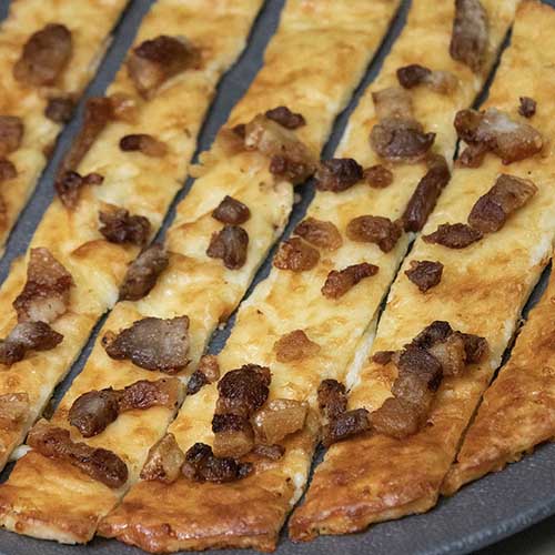 Carnivore Cheese Bacon Bread