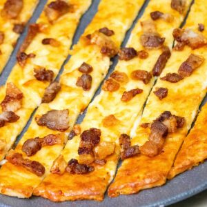 Carnivore Cheese Bacon Bread