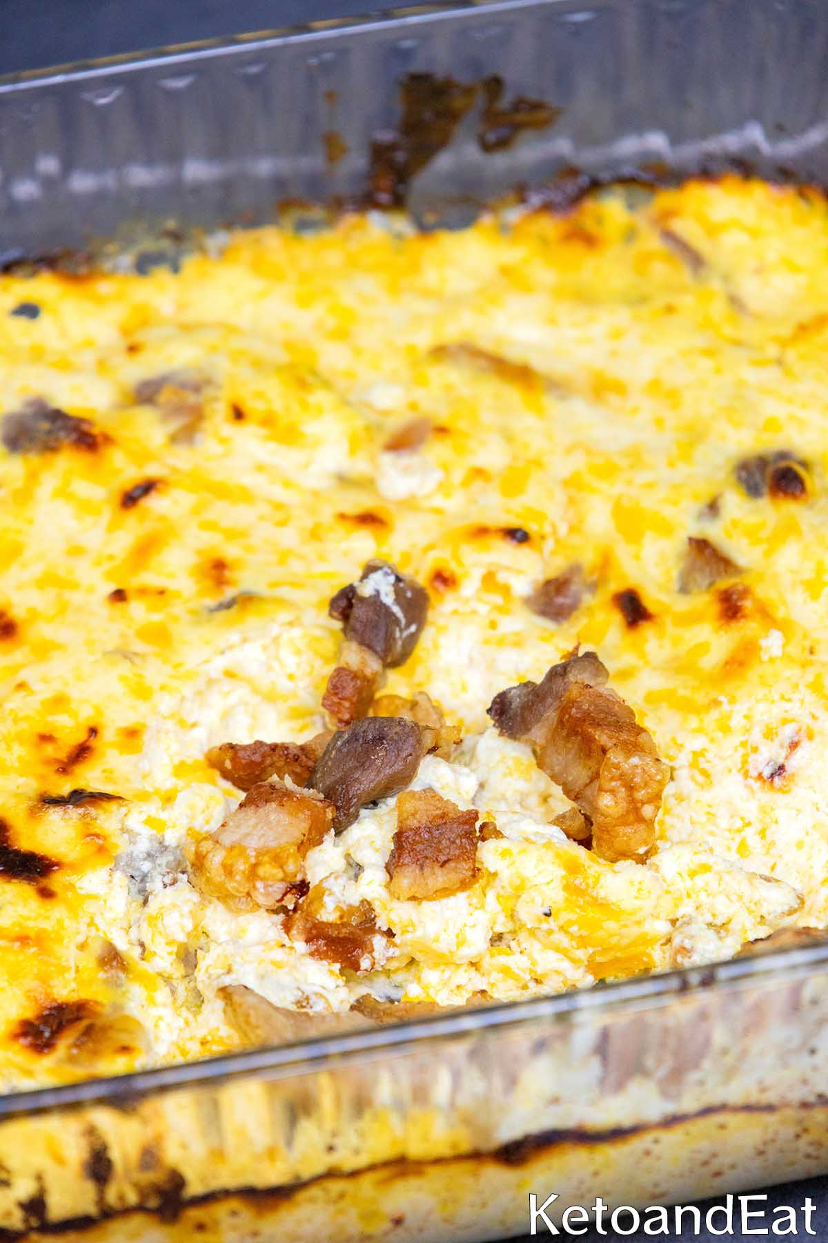 Carnivore Cheesy Bacon Dip Recipe