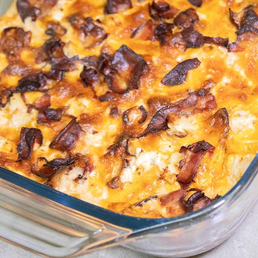 Carnivore Chicken & Bacon Casserole