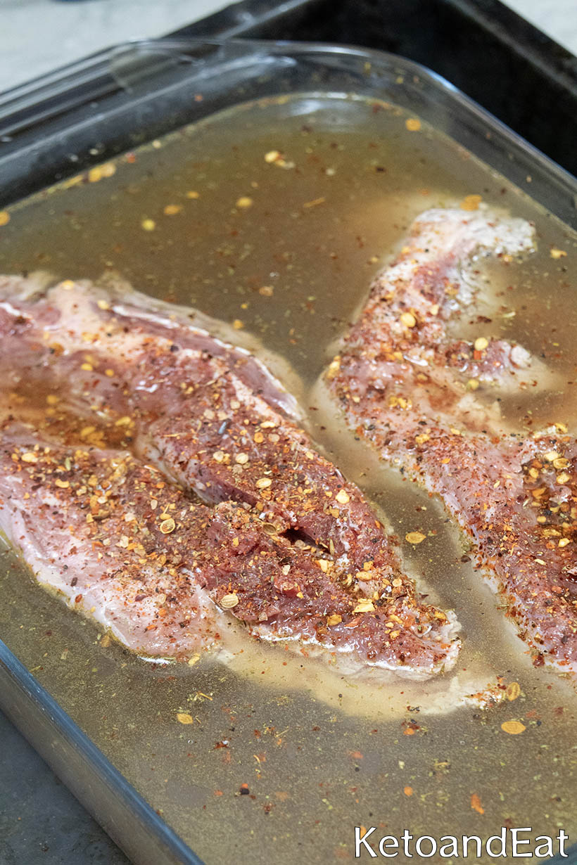 Carnivore Chuck Roast In Stock Before Oven