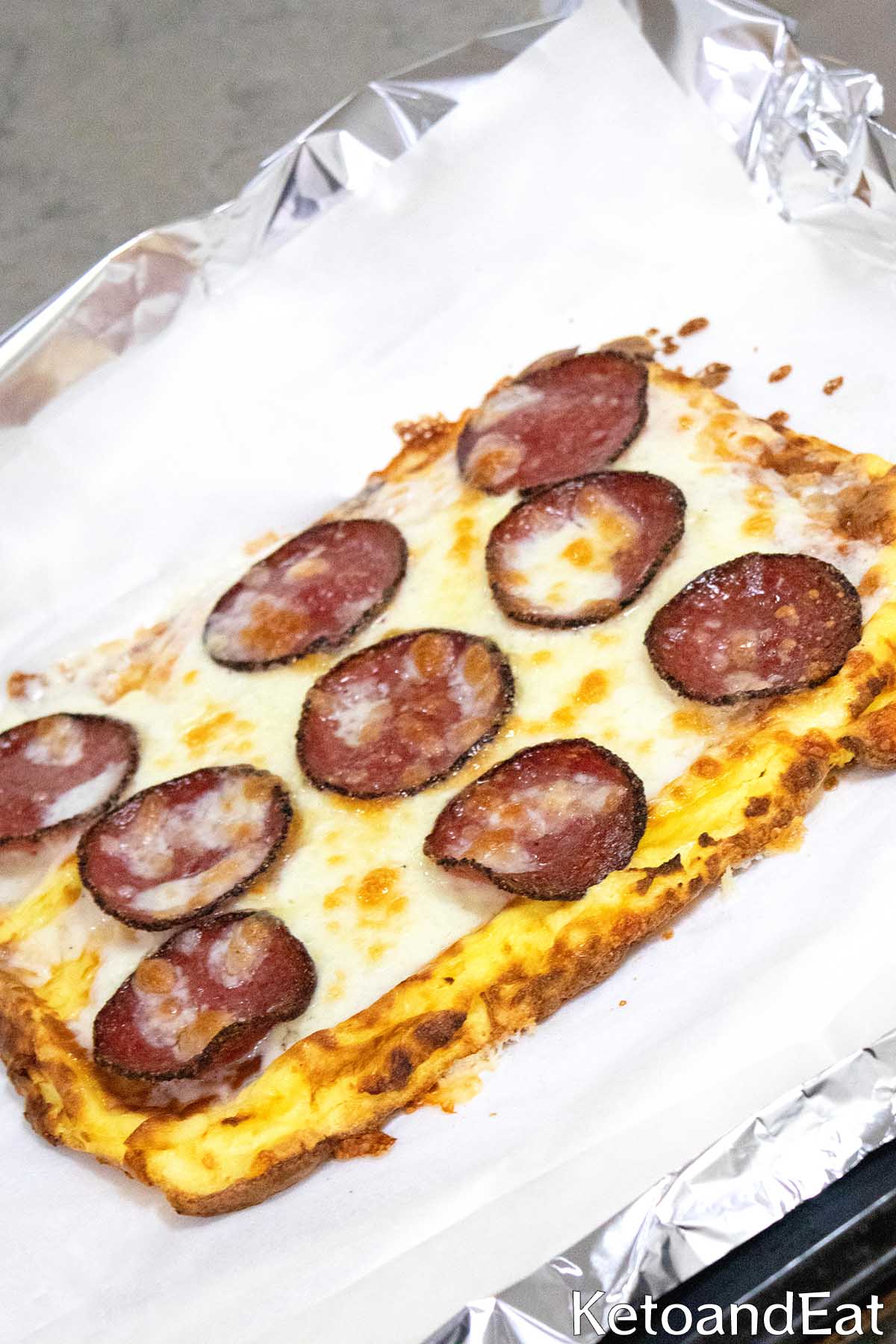 Carnivore Cottage Cheese Pizza Crust