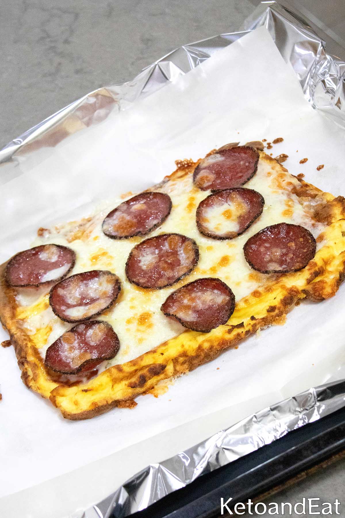 Carnivore Cottage Cheese Pizza Crust