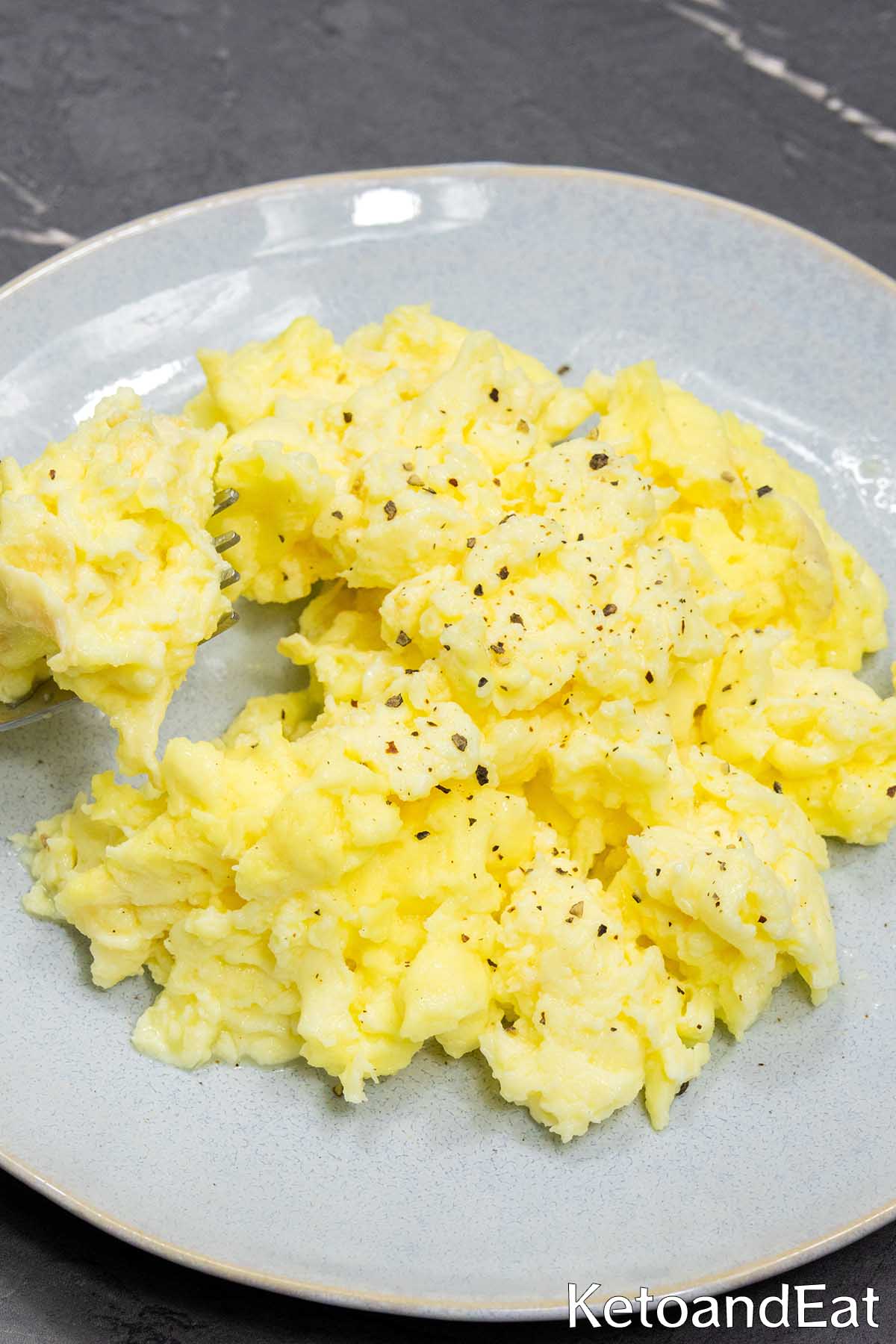 Carnivore Cottage Cheese Scrambled Eggs