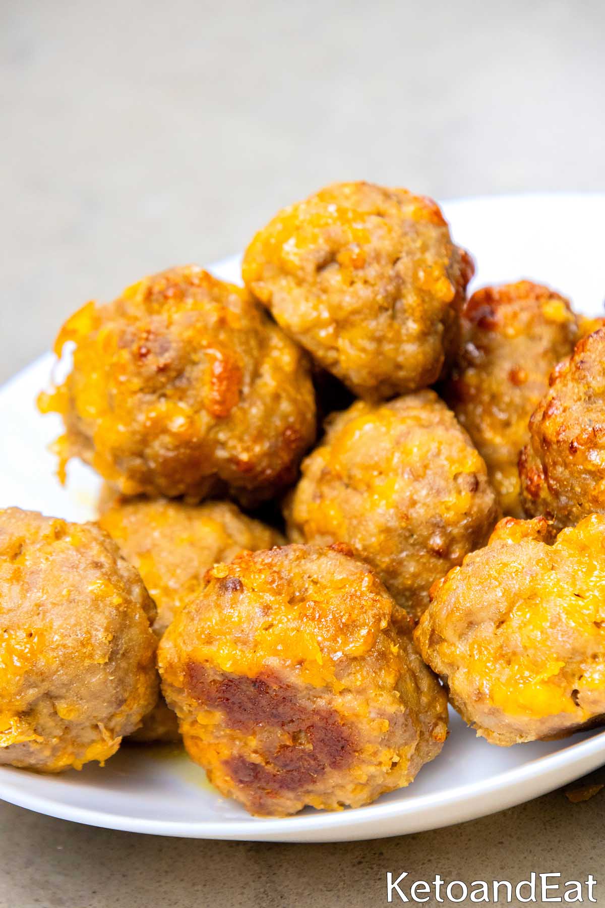 Carnivore Cream Cheese Sausage Balls