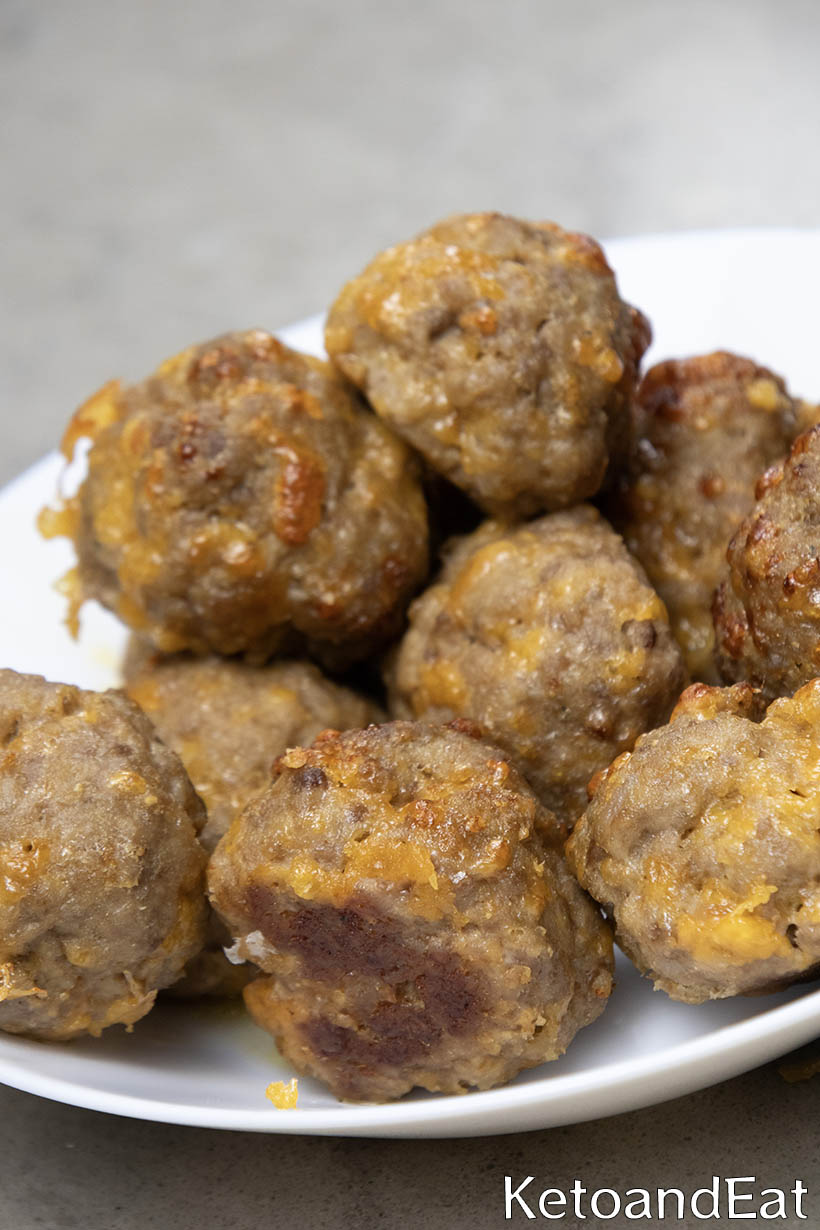 Carnivore Cream Cheese Sausage Balls  Recipe