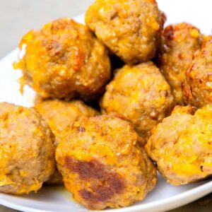 Carnivore Cream Cheese Sausage Balls